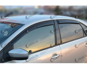 Дефлекторы боковых окон Volkswagen Polo V Рестайлинг Седан (2015+)